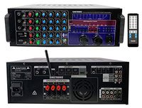SINGTRONIC KA-2000DSP Professional DJ/KJ 2000W Digital Mixing Amplifier with HDMI, Bluetooth Function Send and Receive from Any Smart Devices, USB Recording