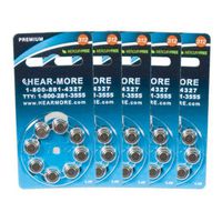 HearMore Hearing Aid Batteries- Size 312 -Ctn-40