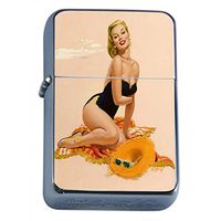 Vintage Retro Sexy Bridesmaid Party Oil Lighter Pin Up Girl-088