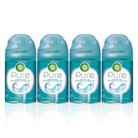 Air Wick- Pure Freshmatic Refill Automatic Spray, Ocean Breeze Scented, 6.17 Ounces, Natural Essences Air Freshener (Pack of 4)