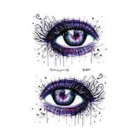 UOKNICE Halloween Waterproof Temporary Tattoo Sticker Scar Terror Wound Blood Injury Hot