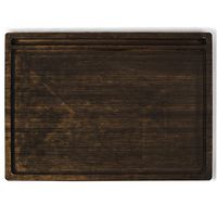 Beamer Goliath All-Natural Bamboo Rolling Tray - Dark Finish - 21 X 15 inch