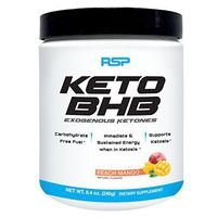 RSP Keto BHB - Exogenous Ketones Powder 11.7g goBHB - Support Ketosis, Boost Energy, Enhance Focus, Perfect Keto Weight Management Supplement, Beta-Hydroxybutyrate BHB Salts, Peach Mango …
