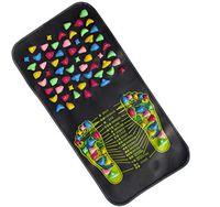 VUTY Massage Foot Pad, Comfortable Massager, Stone Road Rectangular Two-in-One to Relieve Fatigue Blood Circulation