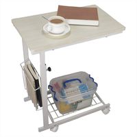 Portable Adjustable Aluminum Laptop Desk,Adjustable Laptop Stand, Portable Desk for Laptop, Bed Tray Cooling Pad