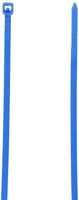 Monoprice Cable Tie 4 inch 18LBS, 100pcs/Pack - Blue