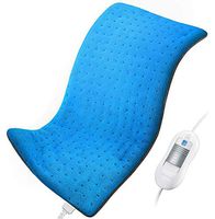 Heating Pad for Back Pain and Cramps Relief ATMOKO XL Electric Heat Pad 12"x25.5" Heat Pads 1.5X Heat Area Upgrade, Auto-Off, Washable, Fast Heating, Moist & Dry Heat Therapy Options