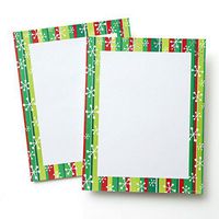 Snow Flake Multi Color Stipes