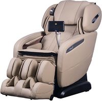 Osaki Pro Maxim D Massage Chair, Ivory, SL Track Roller Design, Computer Body Scan Technology, 2 Stage Zero Gravity Position, Touch Screen Controller, Bluetooth Connection for Speaker