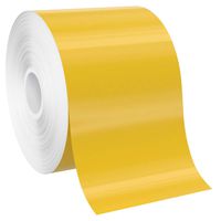 SafetyPro 3"x150' Yellow Premium Vinyl Labeling Tape, LabelTac, VnM, DuraLabel and Others