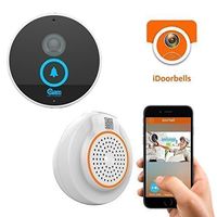 Coolcam Wi-Fi Video Doorbell, Weather Resistant, HD IP Camera, Door Chime, Built in 8G TF Card,2-Way Audio with Push notication