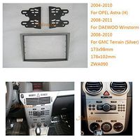 Autostereo Car Radio Fitting Kit installation fascia For OPEL Astra (H),Antara Corsa(D),Zafira (B) ,DAEWOO Winstorm ,GMC Terrain (Silver) Car Radio Stereo Fascia Facia Panel CD Stereo Adaptor
