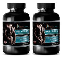 Male Enhancing Pills Increase Size max Performance - Male Virility 1300 Mg - Advanced Formula - Male Enhancement Supplement - maca for Sexual Enhancement - 2 Bottles (120 Tablets)