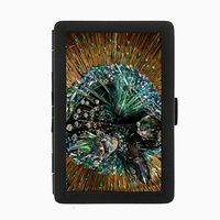 Carnival D4 Black Metal Cigarette Case Brazil Circus Party Costumes Parade