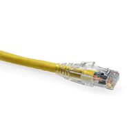 Leviton 62460-7Y eXtreme 6+ Standard Patch Cord, CAT 6, 7-Foot Length, Yellow