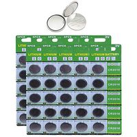 CR2016 Lithium Battery 3 Volt Coin Button Cell 50 Pack