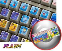 NEW ADOBE FLASH STICKER FOR KEYBOARD
