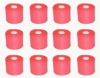 FAZ Sports PW Athletic Tape Foam Underwraps Pre-Wrap. Perfect as Base Layer Under Athletic Taping of Ankles, Wrists, Hands and Knees. 2 3/4" x 30 Yards (Pink, 12 Pack)