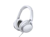 Sony MDR10R Hi-Res Stereo Wired Headphones (White)