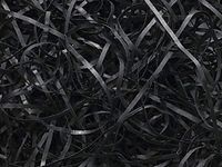 Black Veryfine Cut Paper Shred 10 lb Box ~ Spring-fillÂ Shred - WRAPS-SP10BK