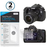 BoxWave Canon EOS 70D ClearTouch Anti-Glare Screen Protector (2-Pack) - Premium Quality Canon EOS 70D Anti-Glare, Anti-Fingerprint Matte Film Skin to Shield Against Scratches (Includes Lint Free Cleaning Cloth and Applicator Card)