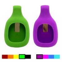 Dunfire Colorful Replacement Clip Holder for Fitbit Zip Wireless Activity Plus Sleep Tracker (Royal Green & Purple)