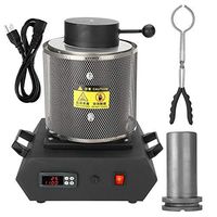 Watch Opener,1KG Electric Melting Furnace Gold Silver Copper Smelter 110V Suitable for Watch Making and Repair (US)