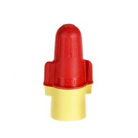 3M Performance Plus Wire Connector, Flexible Steel Spring Connectors, 22-8 AWG, Red and Yellow Color (R/Y+), Bag of 100