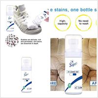 Multifunctional Waterless Clothing Cleansing Foam Rinse-Free Agent Liquid, All-Purpose Powerful Rinse-Free Cleansing Foam, Household Stain Dry Remover Spray, Rinse-Free Cleansing Spray (White) (white)