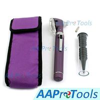 AAProTools Otoscope - Ear Scope with Light, Ear Infection Detector, Pocket Size (Purple Color)