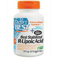 Doctor's Best, Stabilized R-Lipoic Acid, 100 mg, 60 Veggie Caps