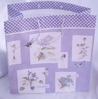 Nature's Sketchbook Hallmark Marjolein Bastin Huge Gift Bag Sparkles