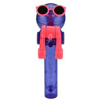 Dartphew Toys, Fashion Interesting Outdoor Funny Kids Creative Lollipops Artifact Funny Eating lollipop Robot Holder Stand Gifts Toy Great Gift For Baby Kids Girlriend (Red)