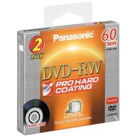 Panasonic LM-RW60U2 8CM DVD-RW Double Sided Disc  (60 minutes, 2 Pack)