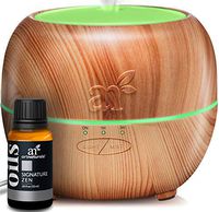 ArtNaturals Essential Oil Diffuser with Signature Zen Blend – (150ml Tank with 10ml Blend) – Ultrasonic Cool Mist Aroma Humidifier - Auto Shut-Off and 7 Color LED Lights – Therapeutic Aromatherapy