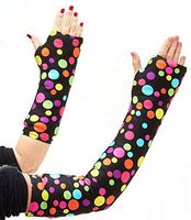 CastCoverz! Designer Arm Cast Cover -Lots of Dots - Large Long: 23" Length X 16" Circumference - Removable and Washable - Made in USA