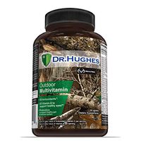 Realtree Daily Multivitamin by Dr Hughes | Antioxidant: Vitamin C (5X) and Vitamin E (2X) | Energy: Vitamin B12 B6 | Eye Health: Vitamin A (2X) | Probiotic | Vitamin D (D3 | NSF Certified | 60 Tablets