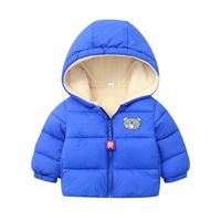 Clothful for 0-5 Years Old Kids Outfits,Children Kids Boys Girl Winter Coats Jacket Zip Thick Bear Snow Hoodie Outwear (18-24 Months, Blue)