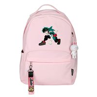 My Hero Academia Midoriya Izuku Women Backpack kawaii School Bags Waterproof Travel Backpack Anime Laptop Bagpack Bookbag (22)