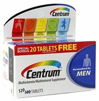 Centrum Mens 120 Ct Size 120 C Centrum Multivitiamin Men Under 50 Bonus Size 100 + 20 Free 120ct