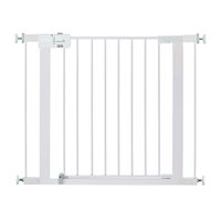 Safety 1st Easy Install Metal Baby Gate with Pressure Mount Fastening (White), Pack of 1
