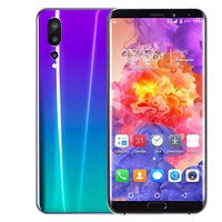 Unlocked Dual SIM Smartphone - Eight Cores 6.1 inch Android 8GB Dual HD Camera Full Touch Screen 3G Call Mobile Phone (Purple, P20 pro)