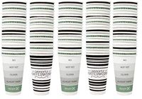 Dixie to-Go 16-Oz Disposable Hot-Cold Beverages Paper Cups, 120 Count (with Lids), Great for Coffee, Tea, and More