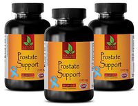 Prostate Support Supplement - Prostate Support Formula 1345MG - Saw Palmetto for Men - 3 Bottles (180 Capsules)