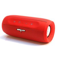 Zealot Portable Bluetooth Speakers 20W S16 MusicUnicorn Wirless Speakers Loud Stereo Sound & Handfree Calling，External Charger 4000mAh Battery Compatible with iPhone, Samsung, Huawei - Red