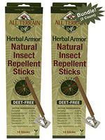 All Terrain DEET-Free Herbal Armor Insect Repellent Sticks (Pack of 2), 2 Pack