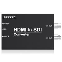 Seetec HDMI to SDI Converter HTS Portable MINI Broadcast Converters with Standard "1/4-20" Screw Threads (HDMI to SDI)