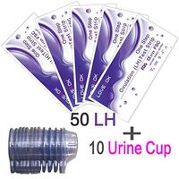 LOVEXOK Ovulation (LH) Test Strip 50 Pack+Urine Cup 10 Pack