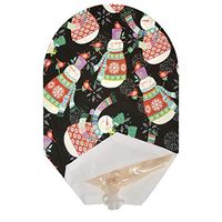 Sweatered Snowmen Open Ended Pouch Cover