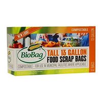 BioBag Tall Food Scrap Bags 13 Gallon 12.0 ea